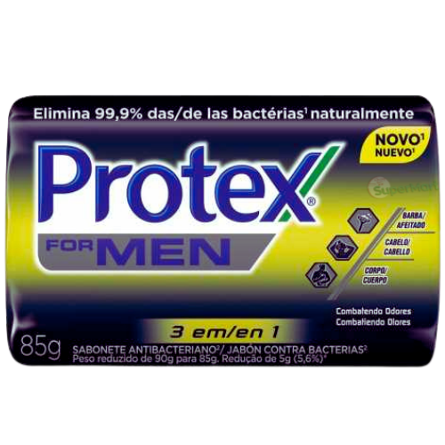 PROTEX FOR MEN 3 EM 1 85g