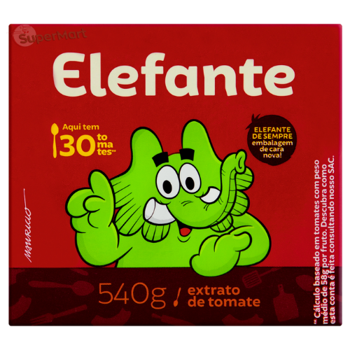 ELEFANTE EXTRATO DE TOMATE 535g