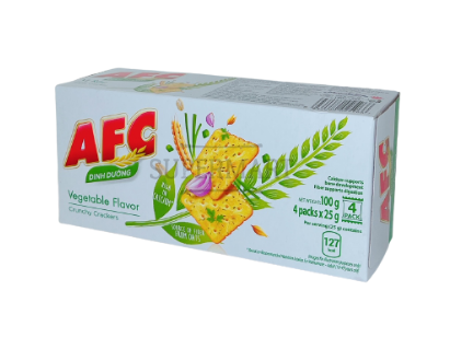 AFC CRUNCHY CRACKERS BÁNH CRACK 100g - SuperMart.japan