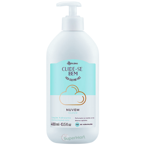 OBOTICÁRIO CUIDE-SE BEM HIDRATANTE CORPORAL NUVEM 400ml