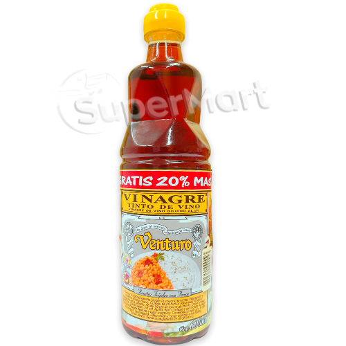 VENTURO RED WINE VINEGAR 600ML