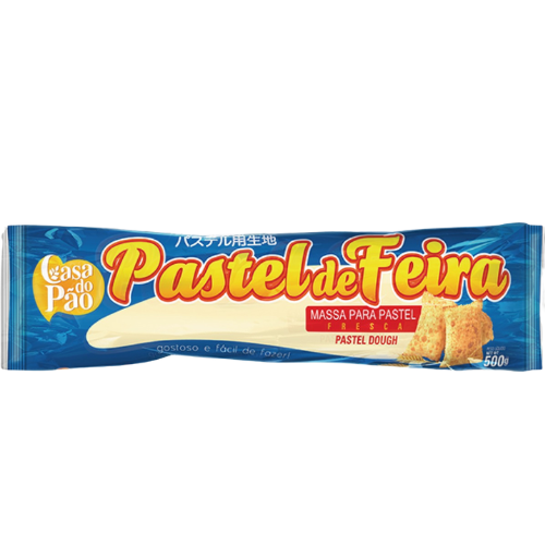 MASSA DE PASTEL DE FEIRA ROLO 500g