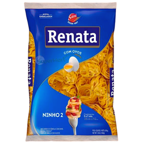 RENATA MACARRÃO NINHO2 500g