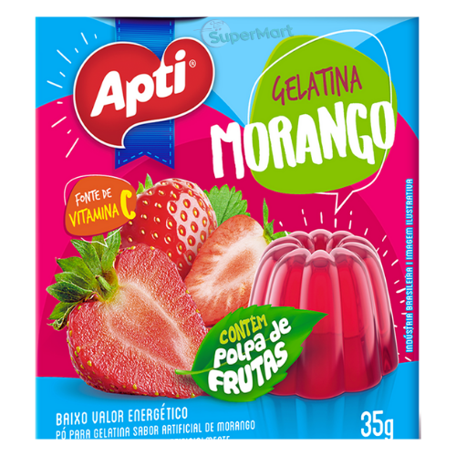 APTI GELATINA MORANGO 20g