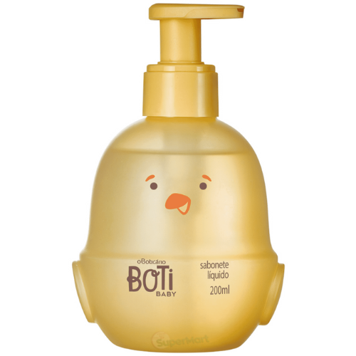 OBOTICÁRIO BOTI BABY SABONETE LÍQUIDO CORPO E CABELO 200ml