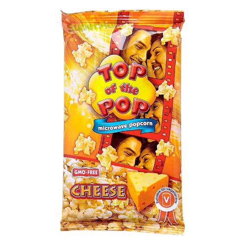 TOP OF THE POP MICROWAVE POPCORN CHEESE 100g