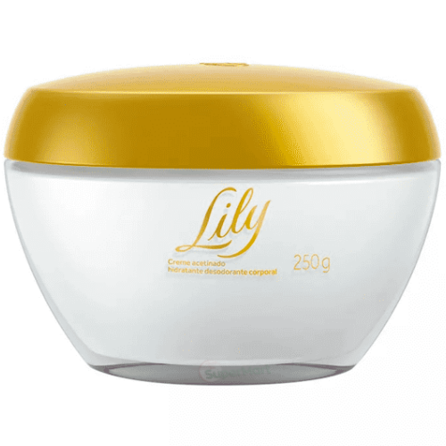 OBOTICÁRIO LILY DEODORANT BODY DEODORANT SATIN CREAM 250g