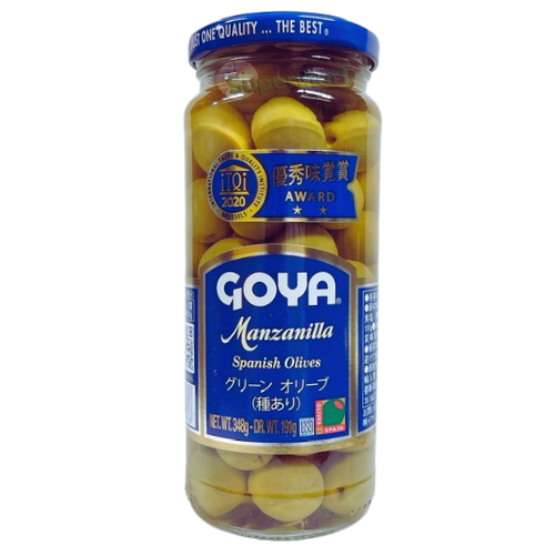 GOYA   AZEITONAS INTEIRAS 348g