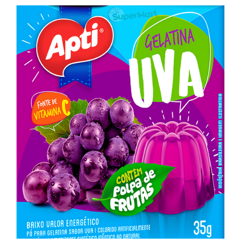 APTI GELATINA UVA 35g