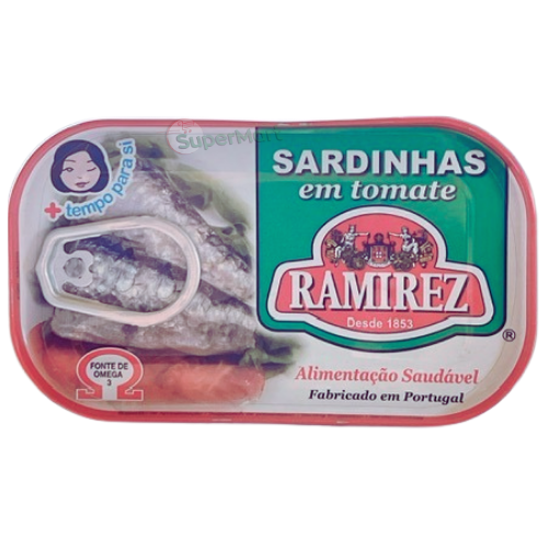 RAMIREZ SARDINHAS EM TOMATE 125g