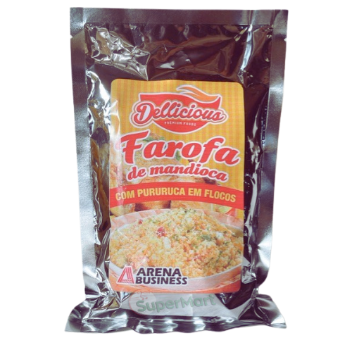 Dellicious Farofa de Mandioca com Pururuca em Flocos 250g