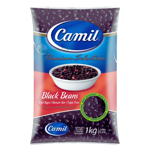 CAMIL BEANS BLACK 1KG