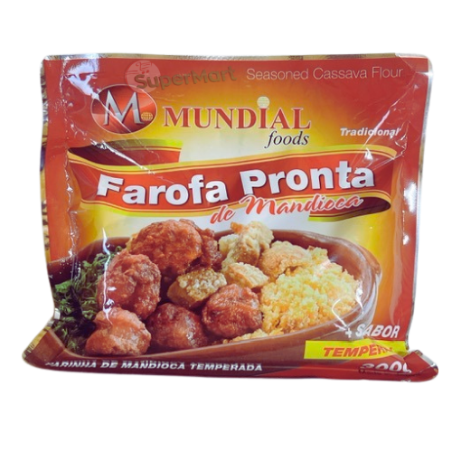 MUNDIAL FOODS FAROFA  DE MANDIOCA 300g