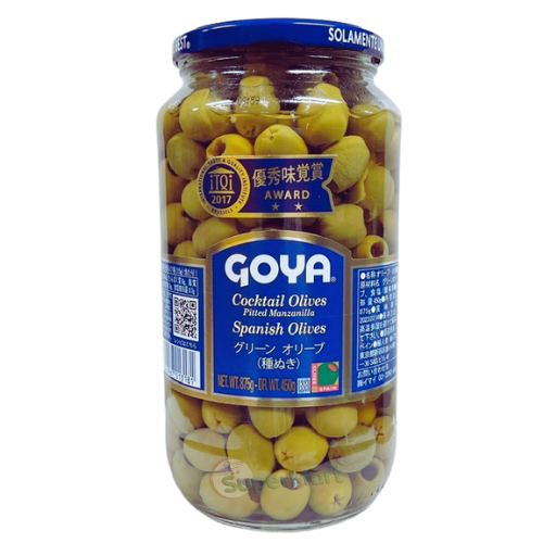 GOYA  OLIVES AZEITONAS SEM CAROCO 875g