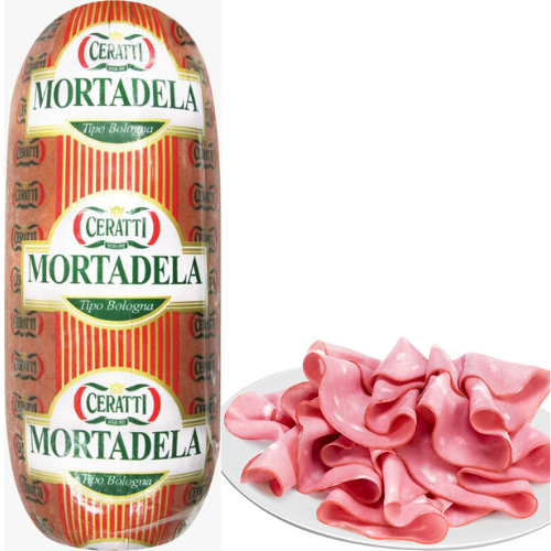 MORTADELA CERATTI FATIADA 100g