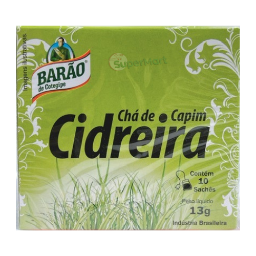 BARÃO DE COTEGIPE CIDREIRA GRASS TEA 13g