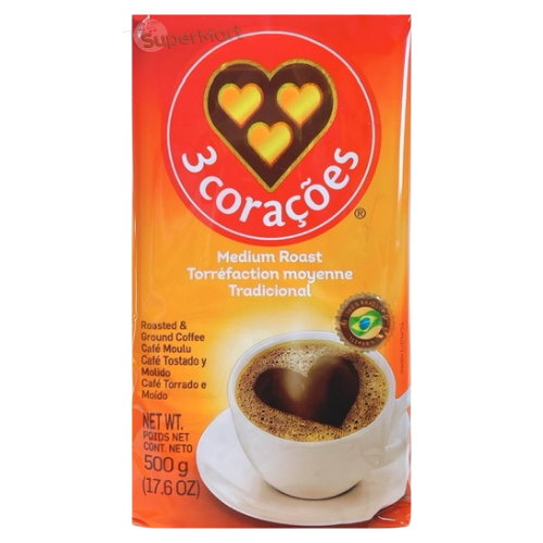 3 TRADITIONAL COFFEE HEARTS 500g