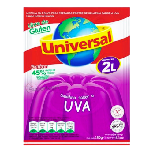 UNIVERSAL GELATINA UVA 2L