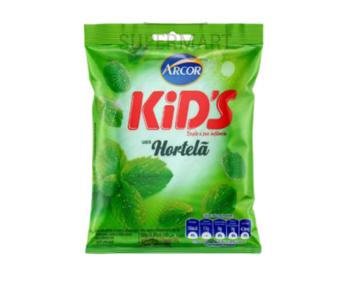 KIDS BALA  HORTELÃ 150g - SuperMart.japan