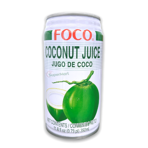 FOCO SUCO DE COCO VERDE 350ml - SuperMart.japan