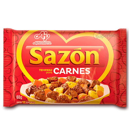 AJINOMOTO SAZON CARNES 60g - SuperMart.japan