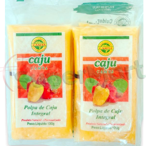 POLPA DE CAJU  100G X 4