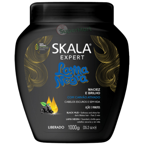 SKALA CREME TRATAMENTO CAPILAR LAMA NEGRA 1Kg