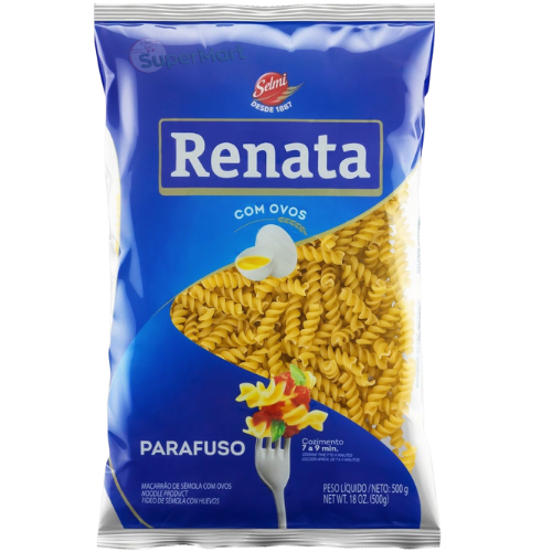 RENATA MACARRAO PARAFUSO 500g