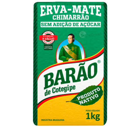 BARÃO DE COTEGIPE ERVA-MATE CHIMARRAO 1kg