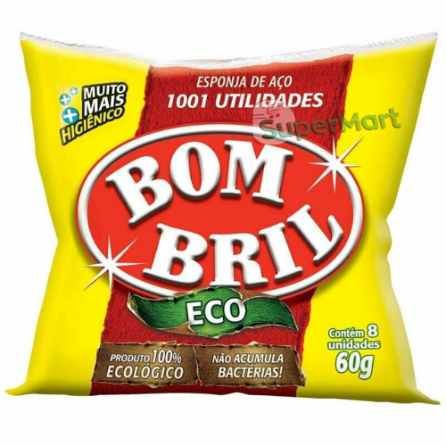 Bom Bril Esponja De Aço 60g - SuperMart.japan