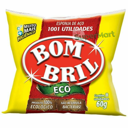 BOM BRIL ESPONJA DE AÇO 60g