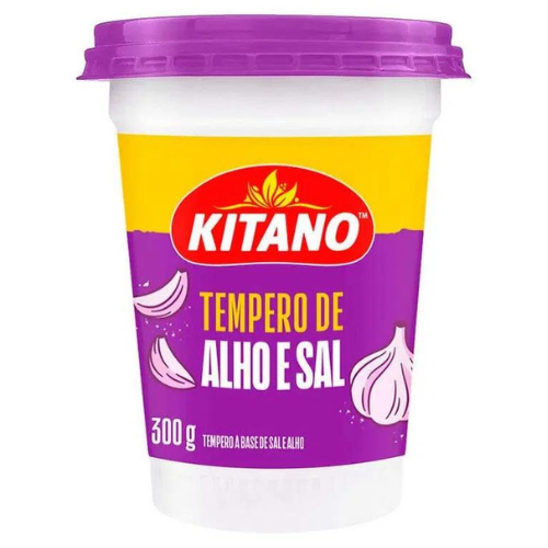 KITANO TEMPERO ALHO  E SAL 300g