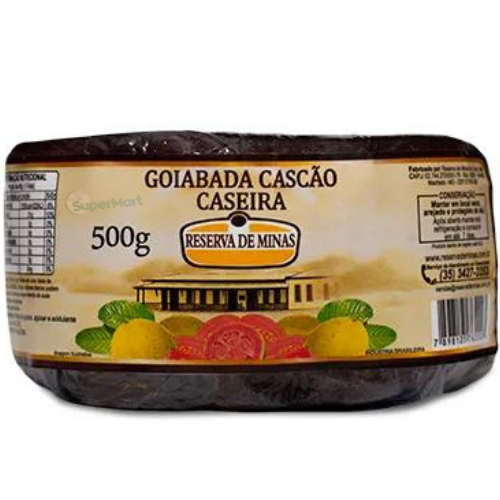 RESERVA DE MINAS GOIABADA CASCAO CASEIRA 500g