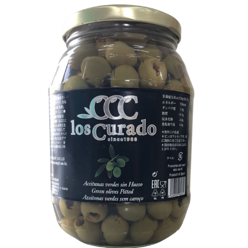 LOS CURADO AZEITONAS VERDES SEM CAROÇO 980grs