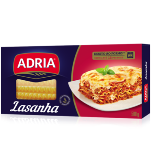 ADRIA LASANHA 500g - SuperMart.japan