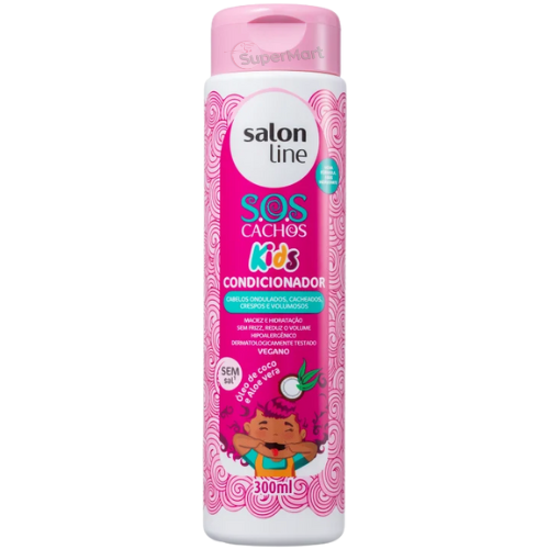 SALON LINE SOS CACHOS KIDS CONDICIONADOR 300ml