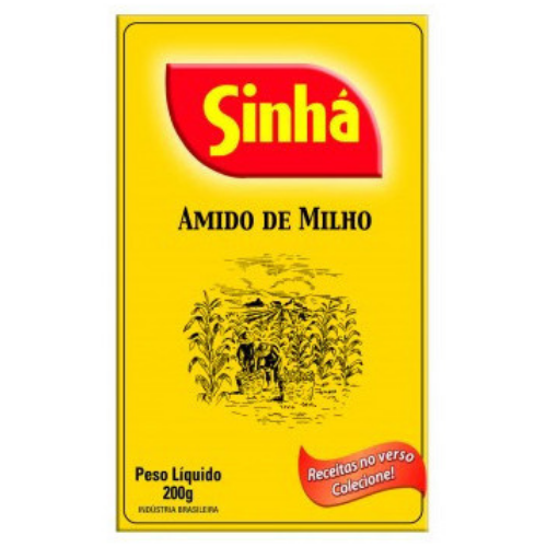 SINHÁ AMIDO DE MILHO 200g - SuperMart.japan