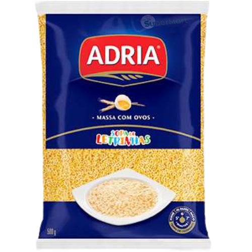 ADRIA SOPA DE LETRINHAS 500g - SuperMart.japan