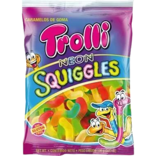 TROLLI NEON SQUIGGLES 100g