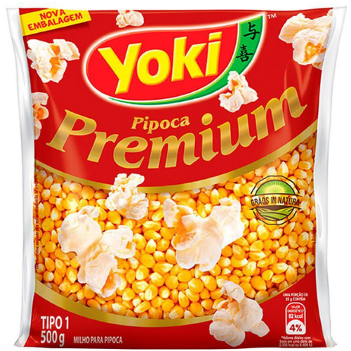 YOKI MILHO PARA PIPOCA PREMIUM 500g