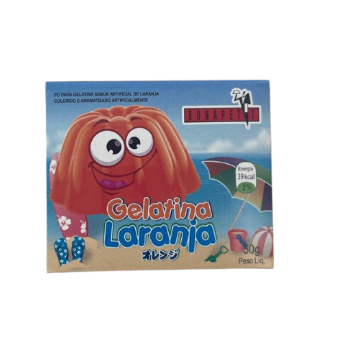 GELATINA BONAPETIT SABOR LARANJA 50g