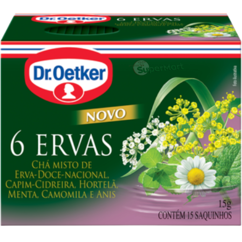 DR OETKER CHA 6 ERVAS 10g