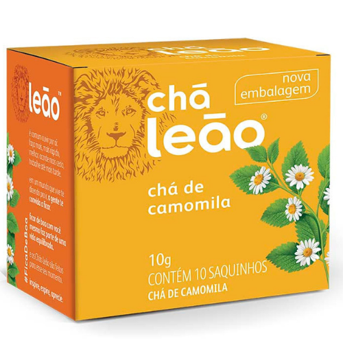 CHÁ LEÃO CHÁ DE CAMOMILA 10g