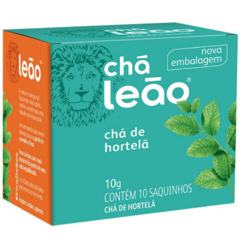 CHÁ LEÃO CHÁ DE HORTELÃ 10G