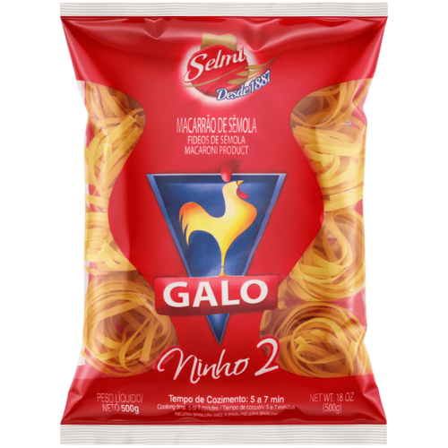 GALO MACARRÃO NINHO    500g