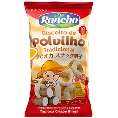 Val.10/12/2025 Biscoito de Polvilho Tradicional 80g (Do Rancho) - SuperMart.japan