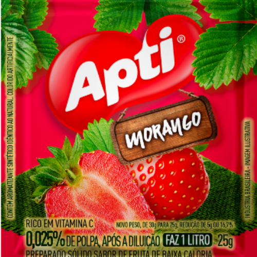 APTI SUCO EM PO MORANGO 20g