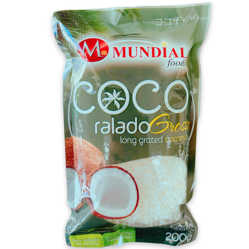 COCO RALADO GROSSO MUNDIAL FOODS 200g