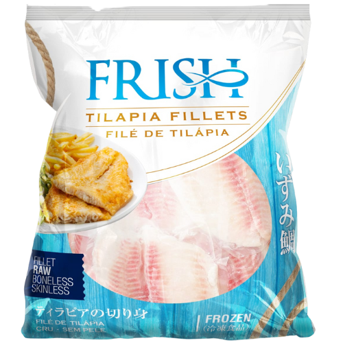 FILÉ DE TILÁPIA   PACOTE 1Kg