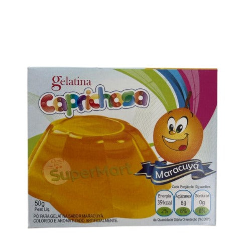 GELATINA CAPRICHOSA DE MARACUYA 50g